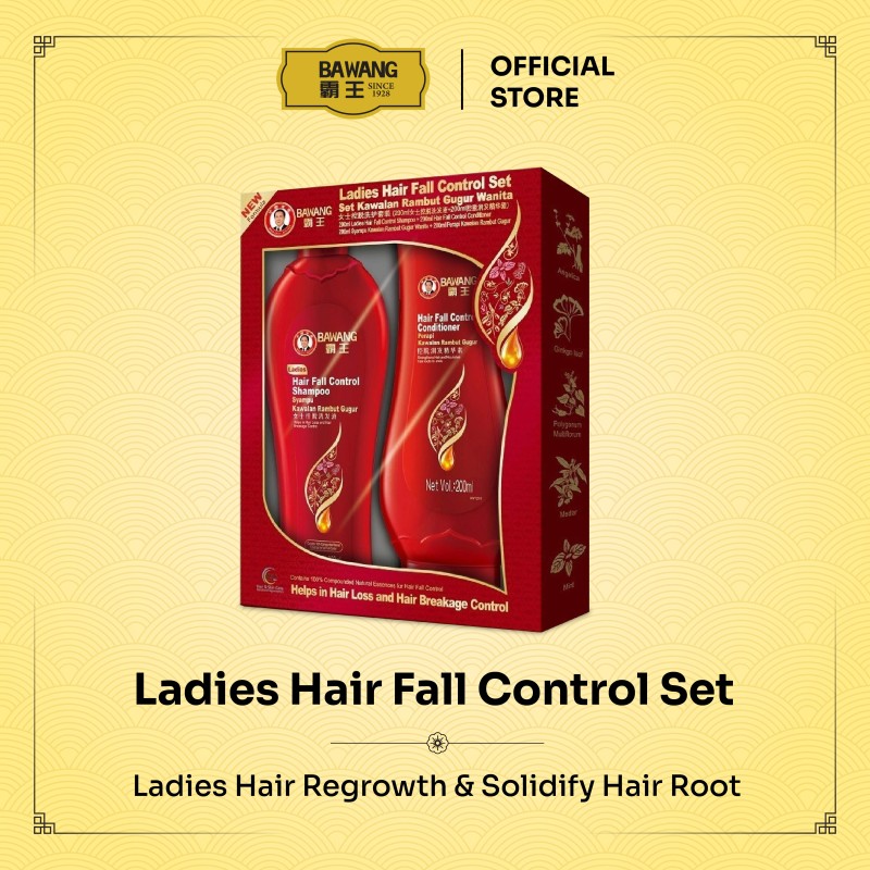 BAWANG Ladies Hair Fall Control Set